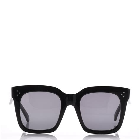 celine cl 41076/s black|CELINE Tilda Sunglasses CL 41076/S Black .